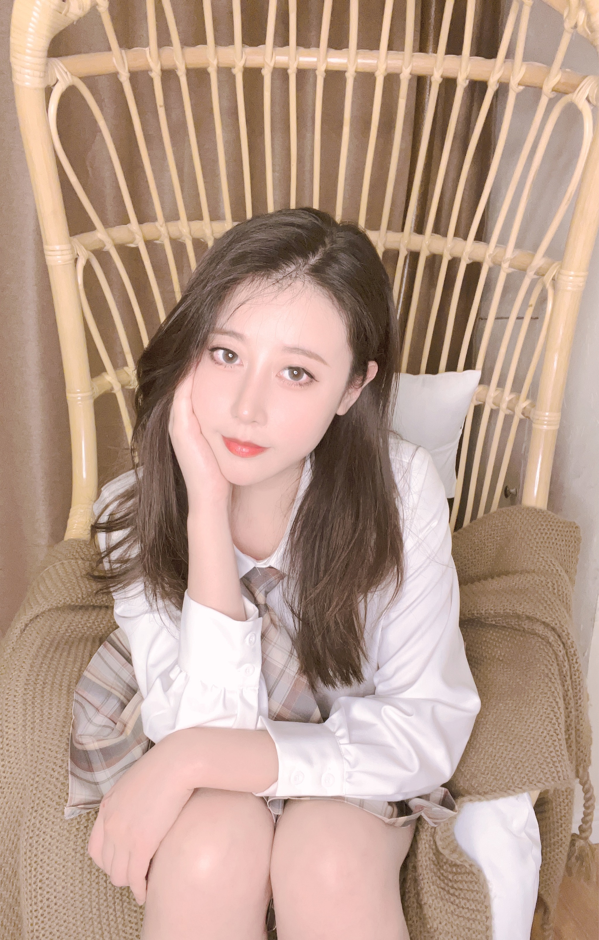 图片[1]-奈汐酱nice – NO.059 34号自拍本-JK小裙子[53P]-XikXak